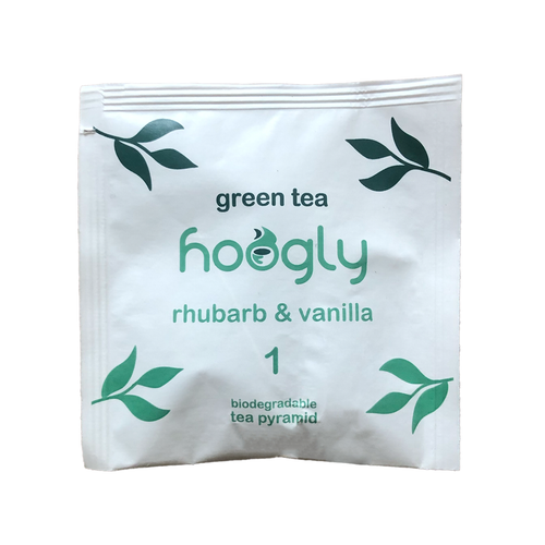 Rhubarb & Vanilla - Green Tea - Individual Envelopes x 250