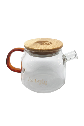 Bamboo Lid Teapot with Coil Filter