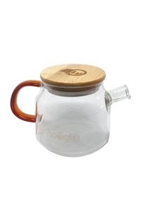 Bamboo Lid Teapot with Coil Filter