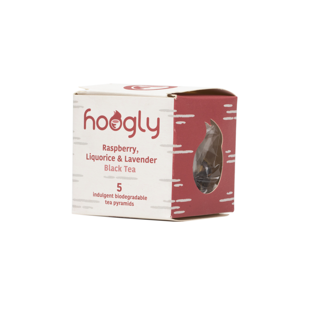 Raspberry, Liquorice & Lavender - Black Tea - Teapod Retail Case