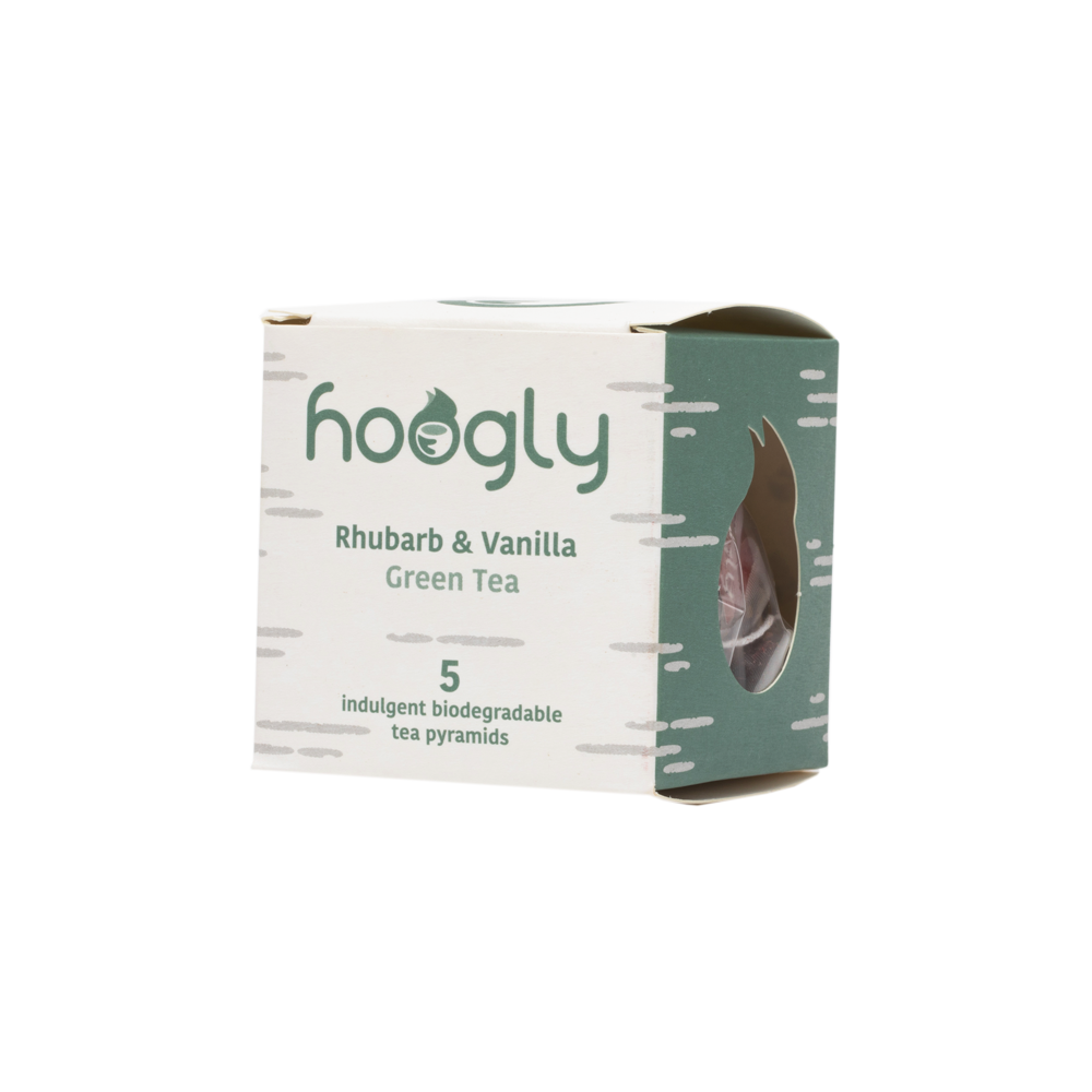 Rhubarb & Vanilla - Green Tea - Teapod Retail Case