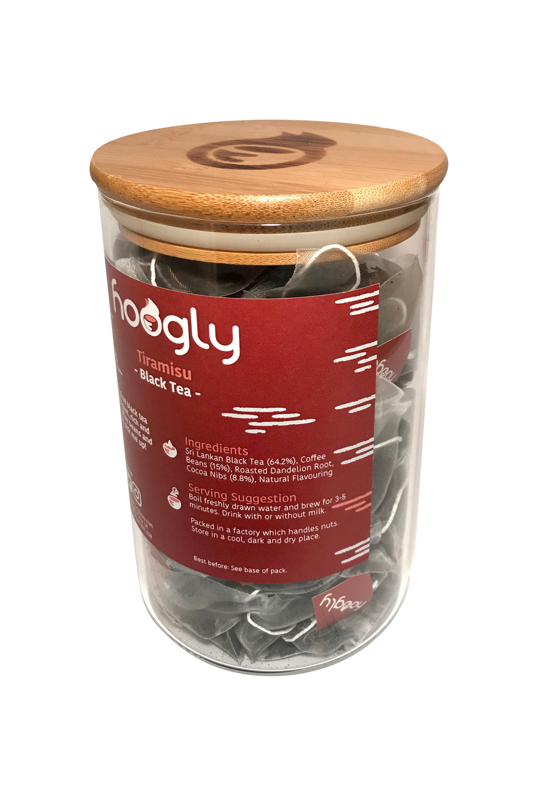 Tiramisu - Black Tea - Catering Pack 250 pyramid bags
